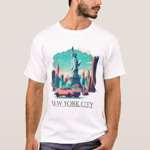 Vrijheidsbeeld T-shirt New York City