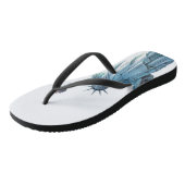 Vrijheidsbeeld Teenslippers (Schuin)