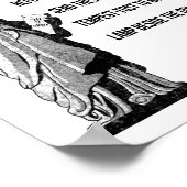 Vrijheidsbeeld van de nieuwe kolossus poster (Hoek)