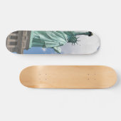 Vrijheidsbeeld van lensgerrit skateboard (Horizontaal)