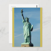 Vrijheidsbeeld Verlichting wereld Briefkaart (Voorkant / Achterkant)