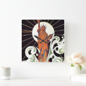 Vrijheidsbeeld Vierkante Klok (Huis)