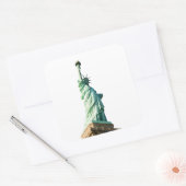 Vrijheidsbeeld Vierkante Sticker (Envelop)