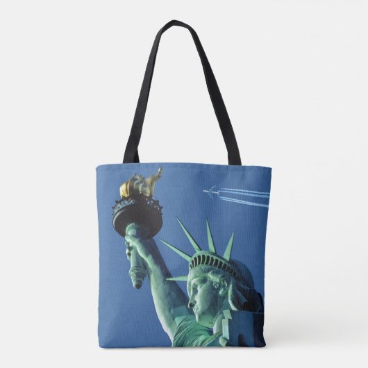 Vrijheidsbeeld voor All-Over-Print Canvas tas (Achterkant)