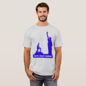 Vrijheidsbeeld, waarheid, vrede en harmonie t-shirt (Voorkant volledig)