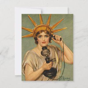 Vrijheidsbeeld, WWI-patriottische oorlog en oorlo