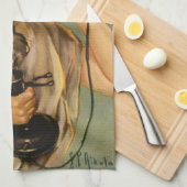 Vrijheidsbeeld, WWI-patriottische oorlog en oorlo Theedoek (Quarter Fold)