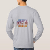 Vrijheidsbelofte T-shirt (Achterkant)