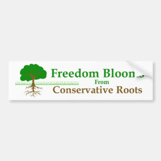 Vrijheidsbloemen Bumpersticker