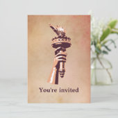 Vrijheidsbrand Kaart (Staand voorkant)