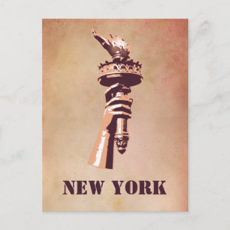 Vrijheidsbrand, New York Briefkaart