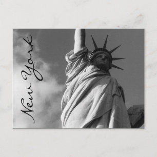 vrijheidsdame new york briefkaart