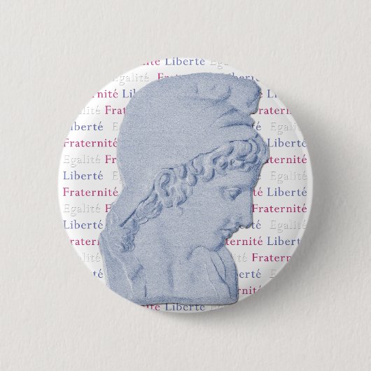 Vrijheidsgelijkheid Vrijheid Button op dag uit vad (Voorkant)