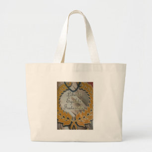 Vrijheidsgelijkheid Vrijheid Vrijheid Vrijheid Vri Grote Tote Bag