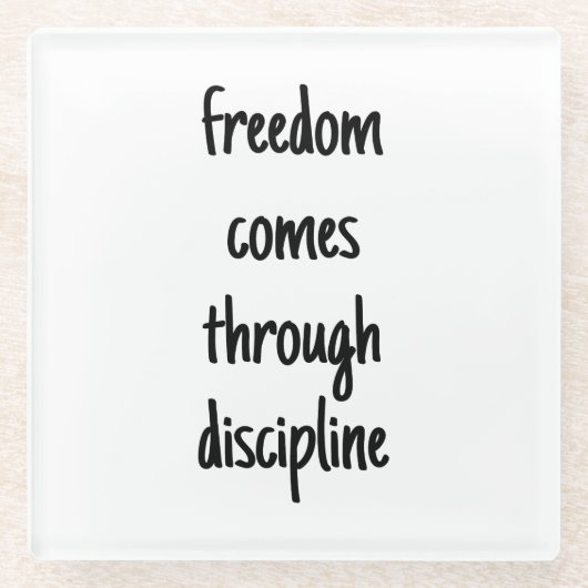 Vrijheidsglas Onderzetter (Voorkant)