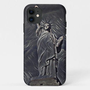 Vrijheidsschilderij iPhone 11 Hoesje