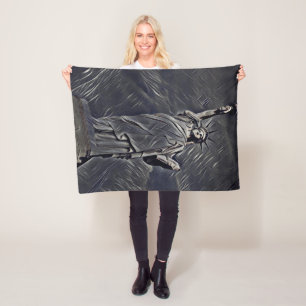 Vrijheidsschilderij Fleece Deken