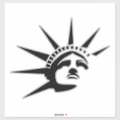 Vrijheidsstandbeeld Sticker (Vel)