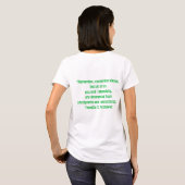 Vrijheidsstatus - Shirt immigratie (Achterkant volledig)