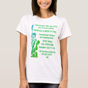 Vrijheidsstatus - Shirt immigratie