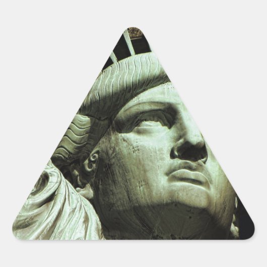 Vrijheidsstraat Driehoek Sticker (Voorkant)