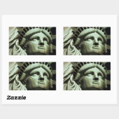 Vrijheidsstraat Rechthoekige Sticker (Vel)