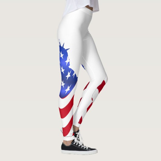 Vrijheidswitte Leggings (Rechts)