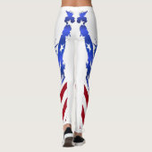 Vrijheidswitte Leggings (Achterkant)