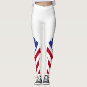 Vrijheidswitte Leggings (Voorkant)