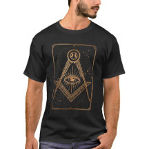 Vrijmetselaar Alle Zien Oog De Masonic Tarot kaart
