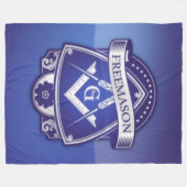 VRIJMETSELAAR FLEECE DEKEN (Voorkant (Horizontaal))