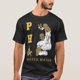 vrijmetselaar PHA Master Masons Vaderdag Gift T-shirt