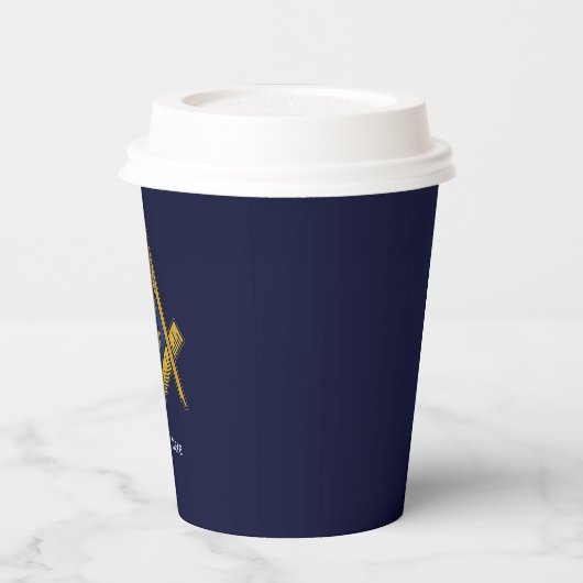 Vrijmetselaar Vrijmetselaar Symbool Mason Papieren Bekers (Links)