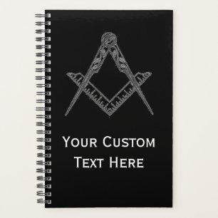 Vrijmetselaar Vrijmetselarij Gifts Square en Compa Planner