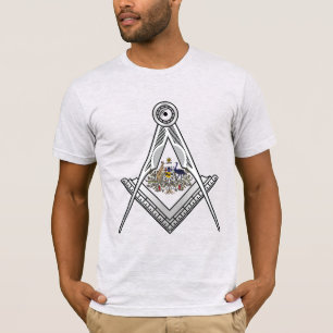 Vrijmetselaarsbord Australië T-shirt