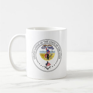 Vrijmetselaarsloge van de staat Iowa Koffiemok