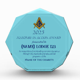 Vrijmetselarij in actie trofee