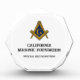 Vrijmetselarij Speciale Erkenning Trofee