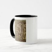 Vrijstelling van Sobek en Ptolemy VI Philometor Mok (Voorkant links)