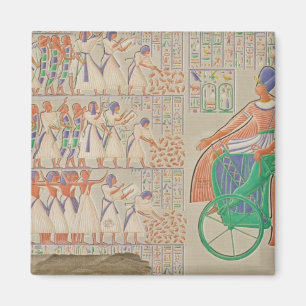 Vrijwaring bij Medynet-Abou, Palace van de Kings b Magneet