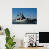Vrijwaringsschip USS", berging en reparatie Poster (Thuiskantoor)