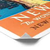 Vrijwillig poster van vintage (Hoek)