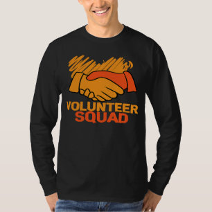 Vrijwillige brandweer Helpers redders V T-shirt