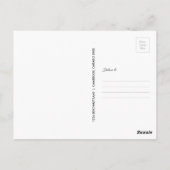 Vrijwillige brandweerman bedankt Briefkaart (Achterkant)