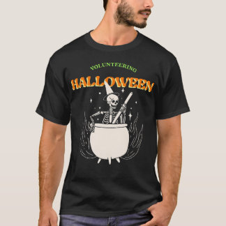Vrijwillige Halloween vrienden T-shirt