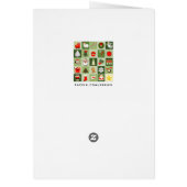 Vrijwillige kerstfeestkaarten (Achterkant)