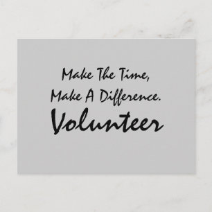 vrijwilliger briefkaart