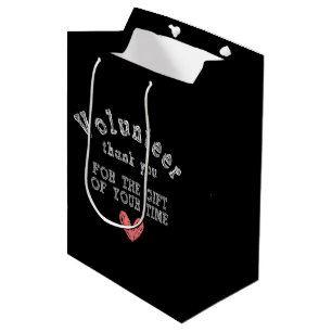 Vrijwilliger dank u Gift Goodie Bag Medium Cadeauzakje