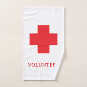 Vrijwilliger & EHBO, Kruis, Ambulance, Dokter Handdoek