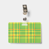 Vrijwilliger school groene badge (Achterkant met clip)